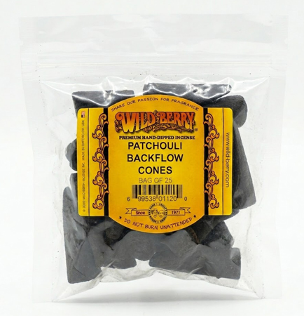 Wildberry Patchouli Back Flow Incense Cones